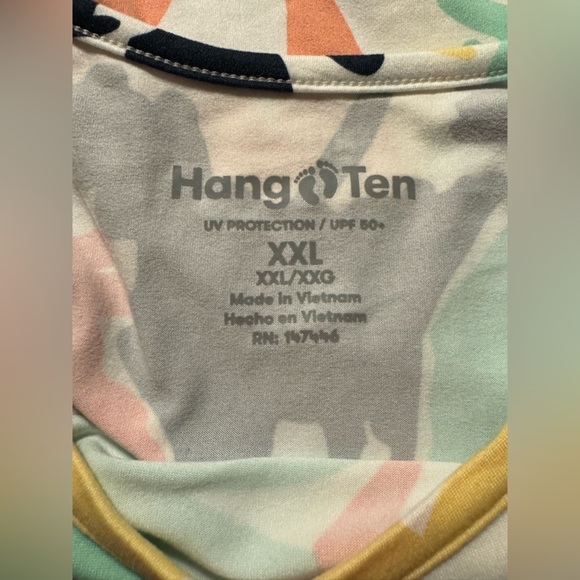 Hang Ten SunRay Long Sleeve Sun Tee XXL - Picture 8 of 14